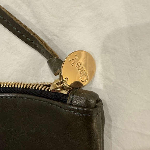 Clare V. Hunter Green Foldover Clutch - Picture 5 of 6